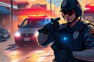 Denver Police Operations Manual Quiz