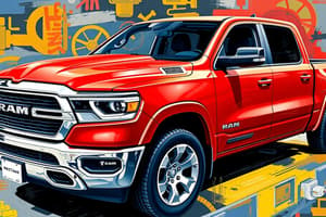 2025 Ram 1500 Flashcards