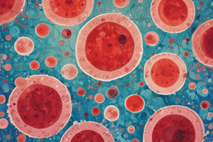 Blood Composition: Leukocytes and Immunochemistry Technique Quiz