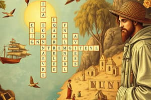 Explorers and Discoveries Crossword Puzzle