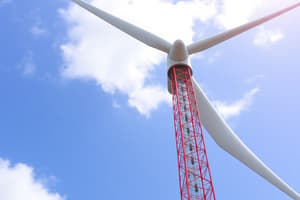 Wind Energy Overview Quiz