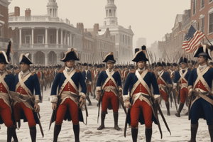 The Boston Massacre of 1770