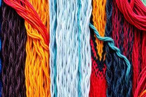 Textiles and Fibers: Yarns, Labels & Garments