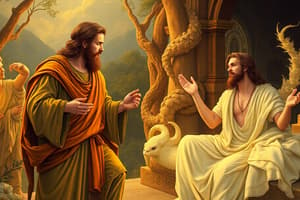 New Testament: John the Baptist and Jesus