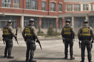 Active Shooter Response: Tactical Guidelines