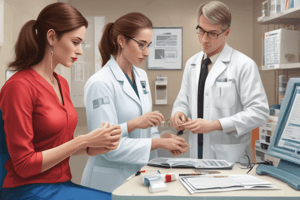 Phlebotomy Techniques for Arterial Blood Sample Collection