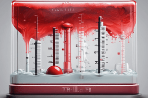 Blood pH and its Significance Quiz