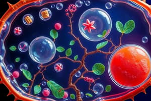 Module 7: Cell Structure and Function