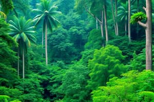 Environmental Science Quiz - Forest Types in India