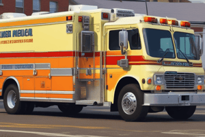 Dealing with Death in Emergency Medical Services