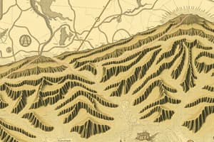 Mapping Terminology: Topographic Maps and Control Points