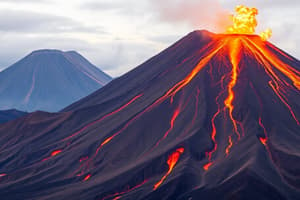 Volcanoes and Eruptions Quiz