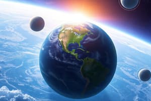 Earth's Spheres: Geosphere, Atmosphere and Hydrosphere