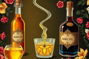 Syrups Overview and Components