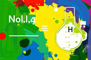 Chemistry Molarity Calculation Quiz