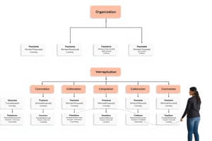 Organization Structure and Information Sharing