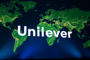 Unilever's Sustainability Strategy