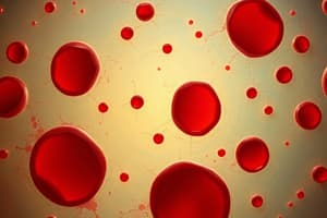 Hematocrit and Blood Cell Composition