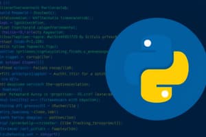 Python 2.0 Standard Library Overview