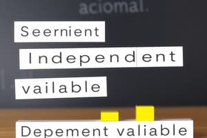 Understanding Variables in Research