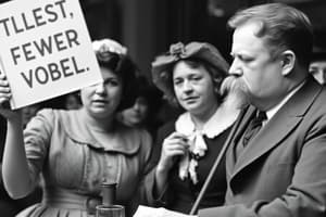 US History: Women's Rights and Expansion