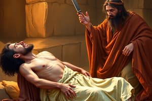 Jesus and the Paralyzed Man Quiz