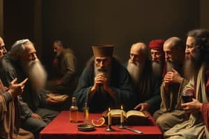 Jesus and the Pharisees Clash