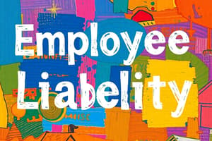 Employee Benefits Liability Insurance