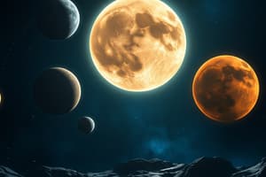 Moons of Planets Overview