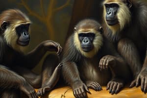 Primates and Early Hominids