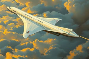 Supersonic Travel and Aircraft