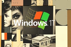 Sistemas Operativos Windows NT