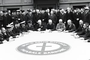 Armistice and Peace Conference Overview