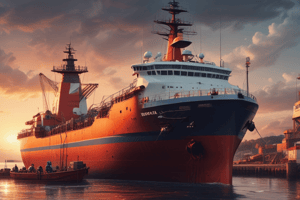 Small Vessel Second Engineer 060-02 Exam - Operational Procedures, Basic Hotel Services, Ship Construction