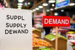 Microeconomics: Supply, Demand, and Market Structures
