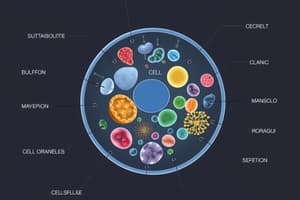 Biology I Lesson 2: Cell Structure and Function