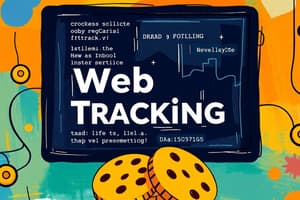 Web Tracking Overview and Technologies