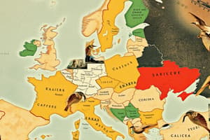 Europe Countries Map Quiz