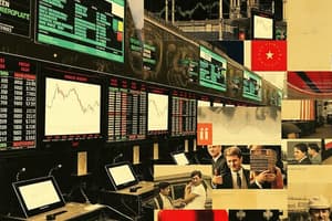 Stock Exchanges and Electronic Trading in Canada