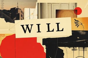 Revocation of a Will