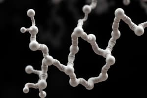 Non-Polar Amino Acids in Proteins