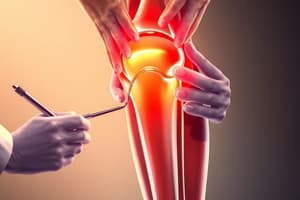 Knee Examination Tests Quiz