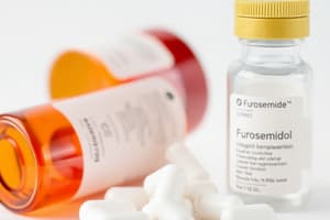 Lisinopril, Metoprolol, Furosemide Study Guide