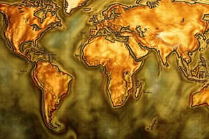 Mapping: Types, Projections and Topographic Maps