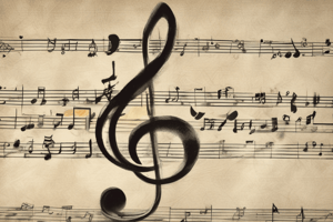 Music Notation: Clefs and Note Names