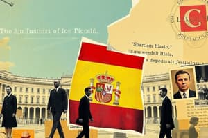 Constitución Española - Resumen