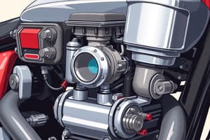 Engine Carburetor and Air Box Quiz