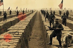 World War I: Alliances, Warfare, and US Entry