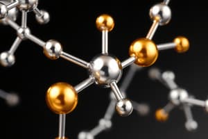 Chemistry - Key Concepts - (1) Bonding and Structure