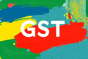 GST Place of Supply for Goods and Services